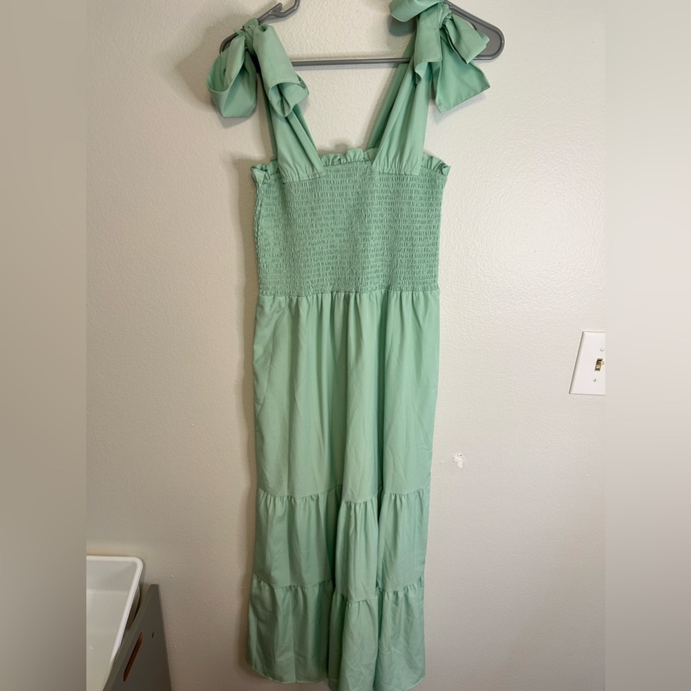 Mint Green Maxi Dress